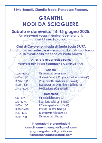 Granthi. Nodi da sciogliere. 14-15 giugno 2025